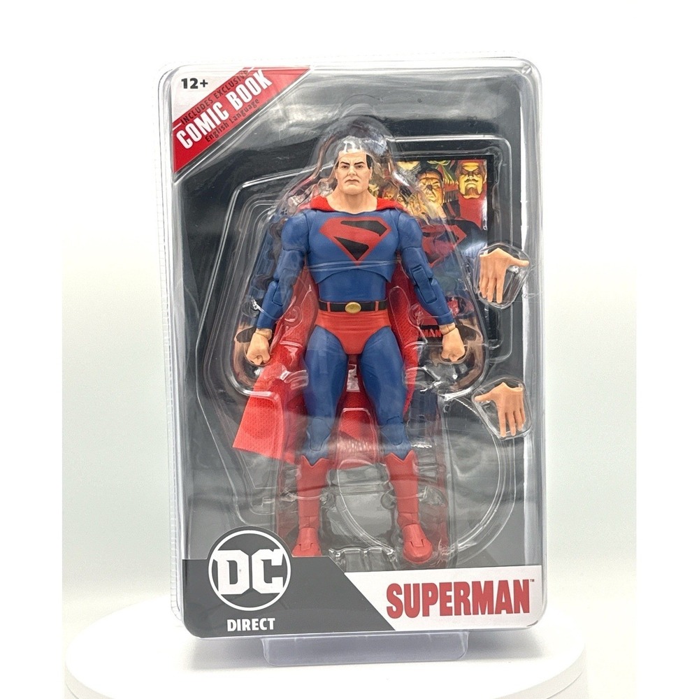 McFarlane DC Direct Superman Kingdom Come Justice Society Comic Figure NIB